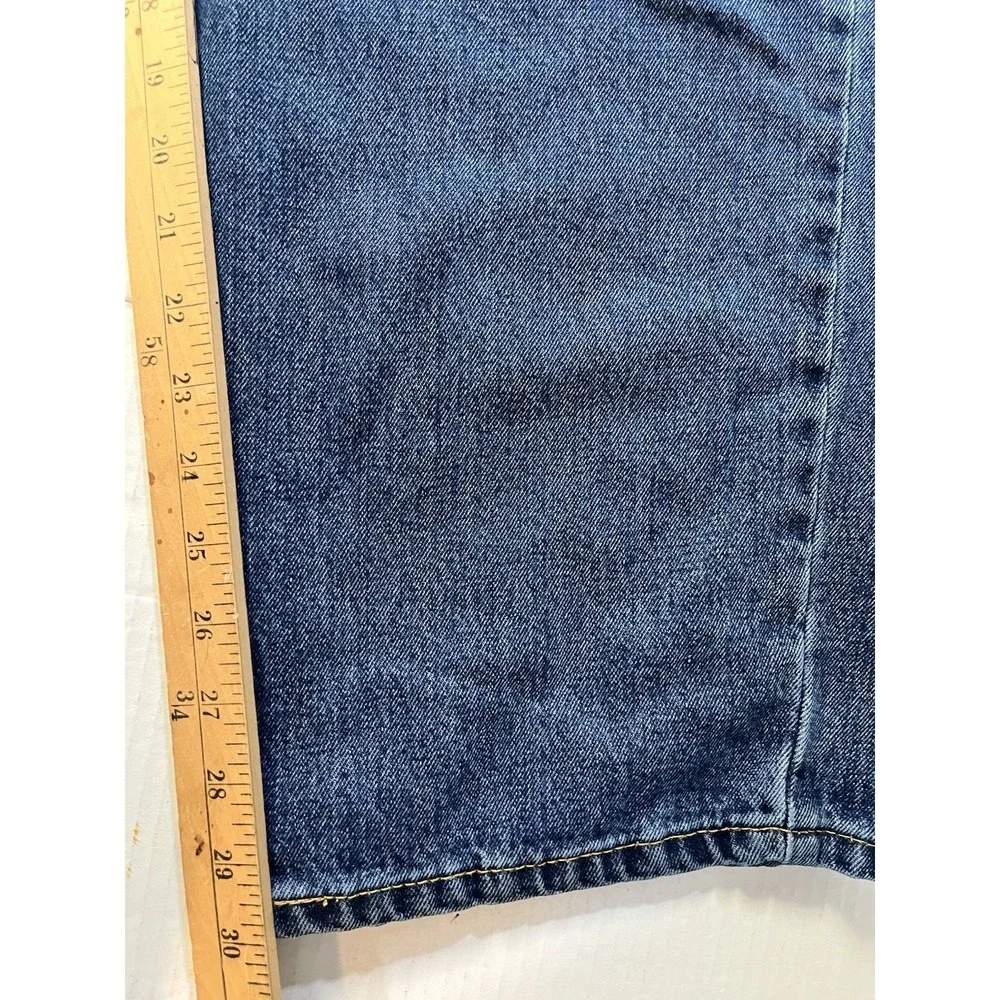 Levi's 550 Relaxed Fit Jeans Mens 44x30 Blue Denim Classic Tapered Leg